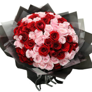 意式玫瑰99送花花束 RD26