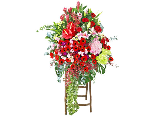 意式送花花籃 OF014