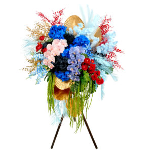 開張絲花花籃 OF23