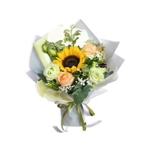向日葵畢業鮮花小花束 MN03B