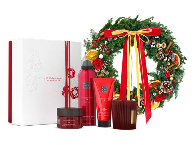 Rituals儀式套裝連聖誕永生花花環 FH327