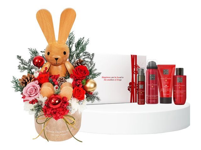 Rituals聖誕放鬆套裝連Agnès b.保鮮花 FH325