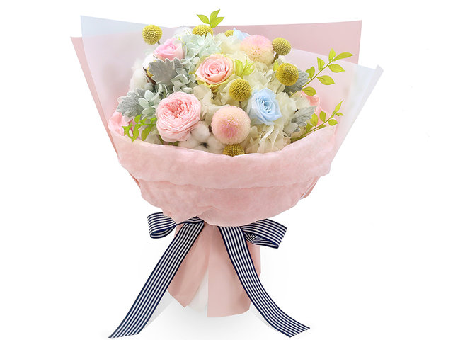 春日保鲜花花束 M47