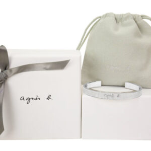 Agnès b. 女裝手鐲 (銀色)