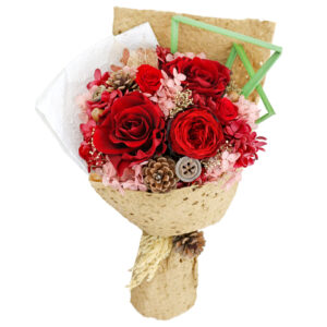 定情永生保鮮花束 M22