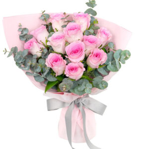 情人節12枝洛神玫瑰花束 AR14