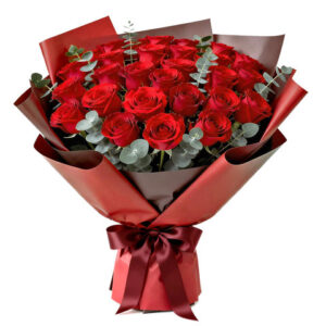 情人節30枝紅玫瑰花束 AR09