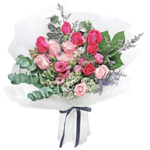 情人節桃紅玫瑰花束 RD23