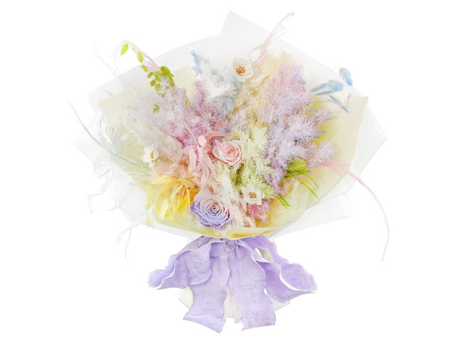 情人節永恆的愛永生花花束 M81