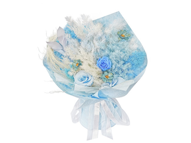 情人節永恆的愛永生花花束 M82