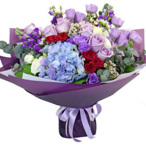 情人節紫玫瑰大花束 PL07