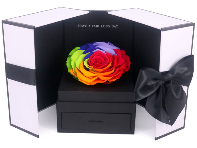 永生保鮮花盒花 M69