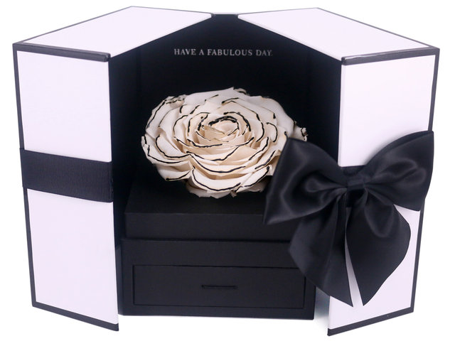 永生保鮮花盒花 M70