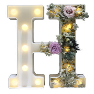 永生花字母數字燈（$495/任選3件）