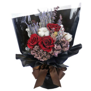 黑色不凋花束 M45