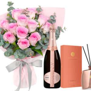 情人節玫瑰花束連禮物組合 AR15