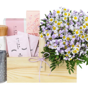 CheckCheckCin米水養生護膚禮物組合連花籃