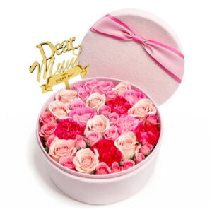 母親節小玫瑰盒花 MF05