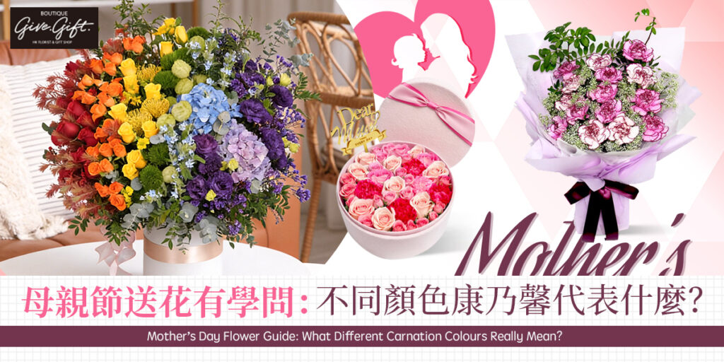 母親節送花有學問：不同顏色康乃馨代表什麼？