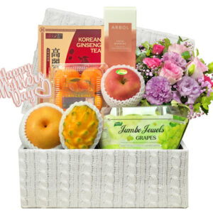 母親節香薰鮮花水果禮物籃 FH281