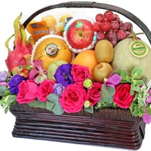 送禮水果籃連花 Y6