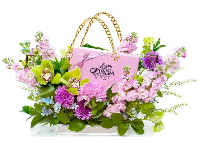 尚禮坊上新GODIVA百週年花盒