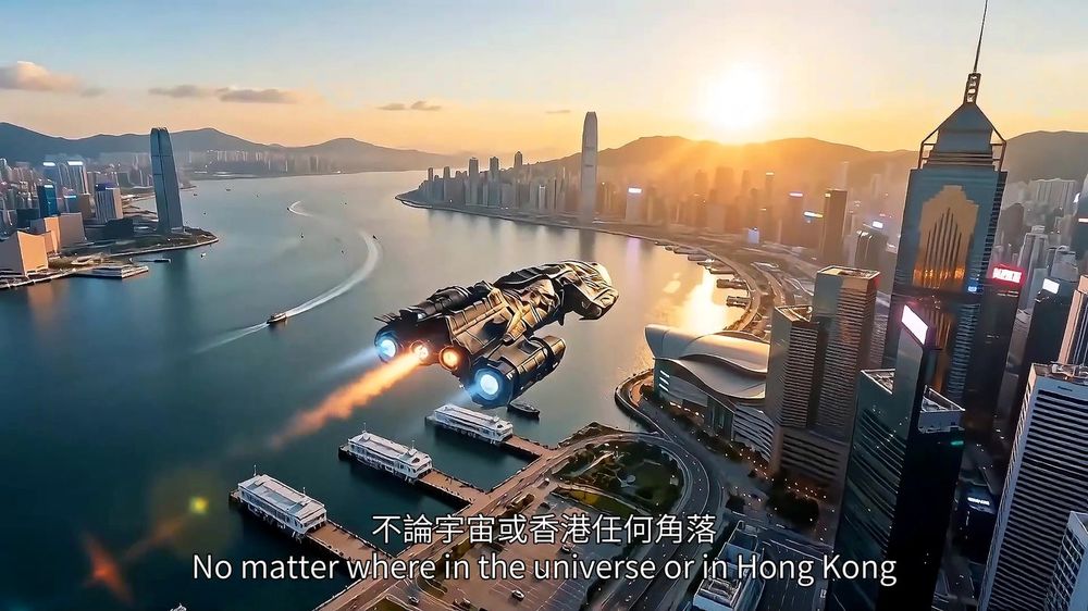 史無前例的「星際送禮」-尚禮坊以全港前列的 AI 科幻短片重新演繹企業送禮 7