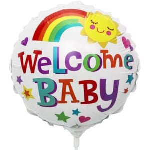 6吋 Welcome Baby 氣球