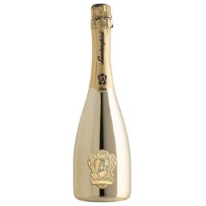 LAMBORGHINI GOLD MAGNUM: 750ml BRUT SPUMANTE SPARKLING WINE 0219A1