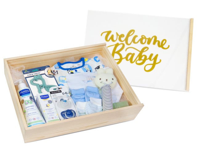 Welcome Baby 初生嬰兒精美展示禮盒 ND27