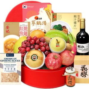 高級養生保健送禮水果籃 A4